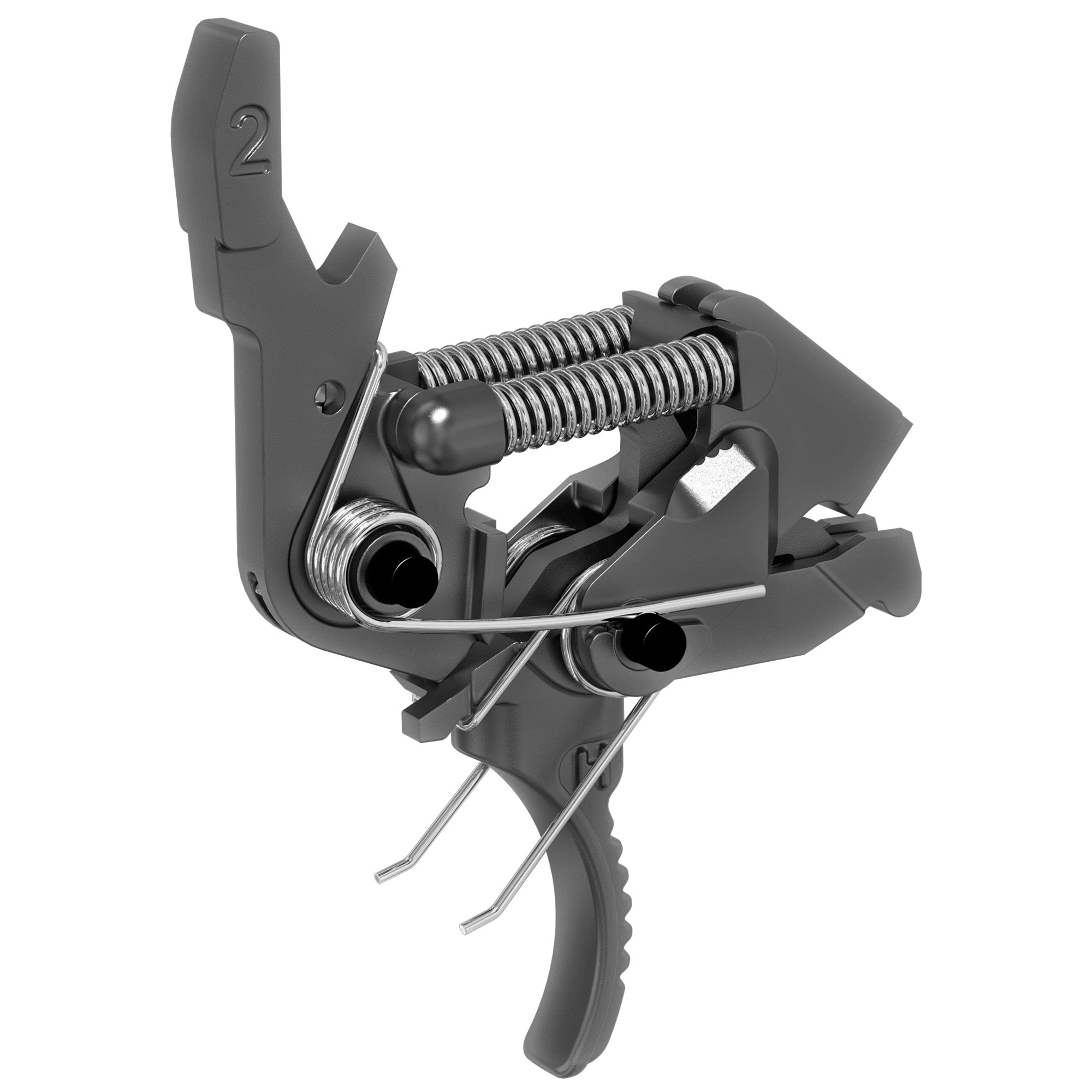 Hiperfire X2S Two-Stage AR-15 Trigger – Curved Trigger Bow, Black
