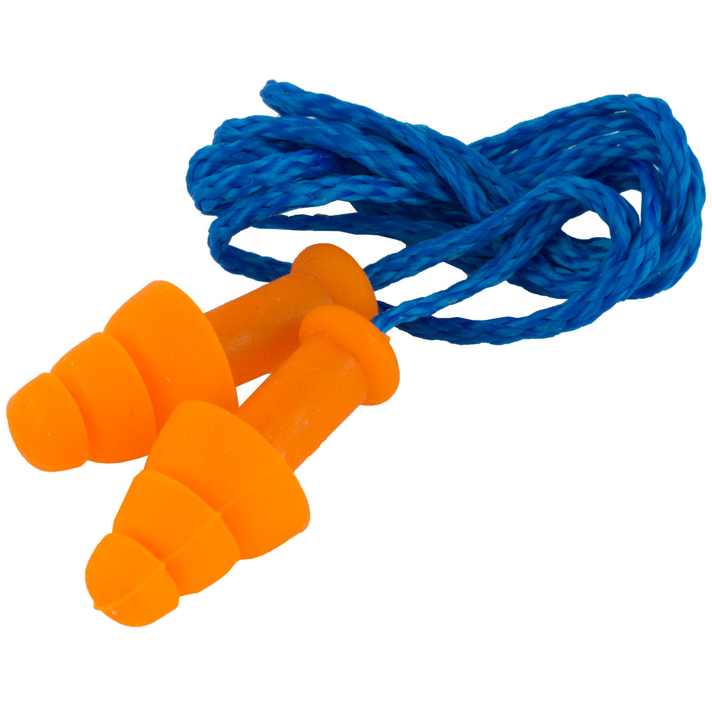 Howard Leight SmartFit Ear Plugs with Conforming Material Technology, Orange, 2 Pairs