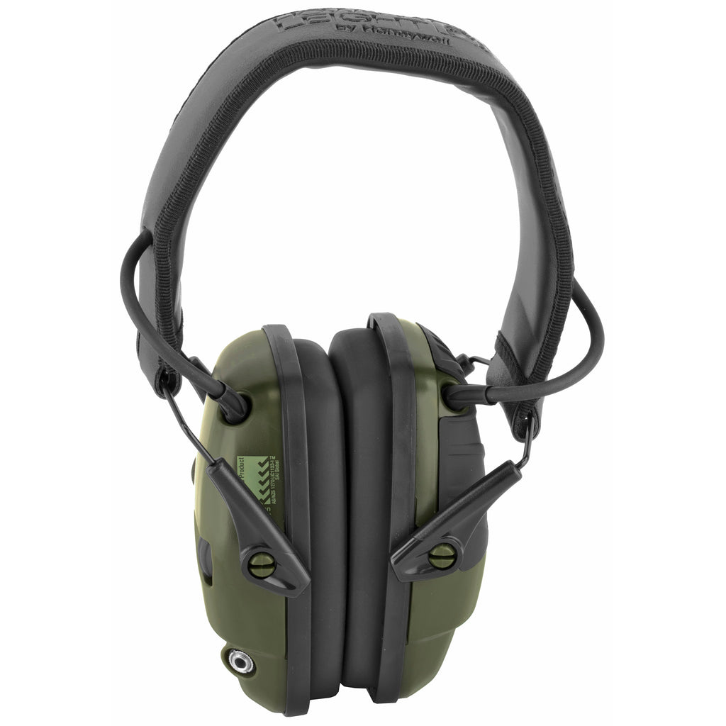 Howard Leight Impact Sport Electronic Earmuff in Olive Drab Green