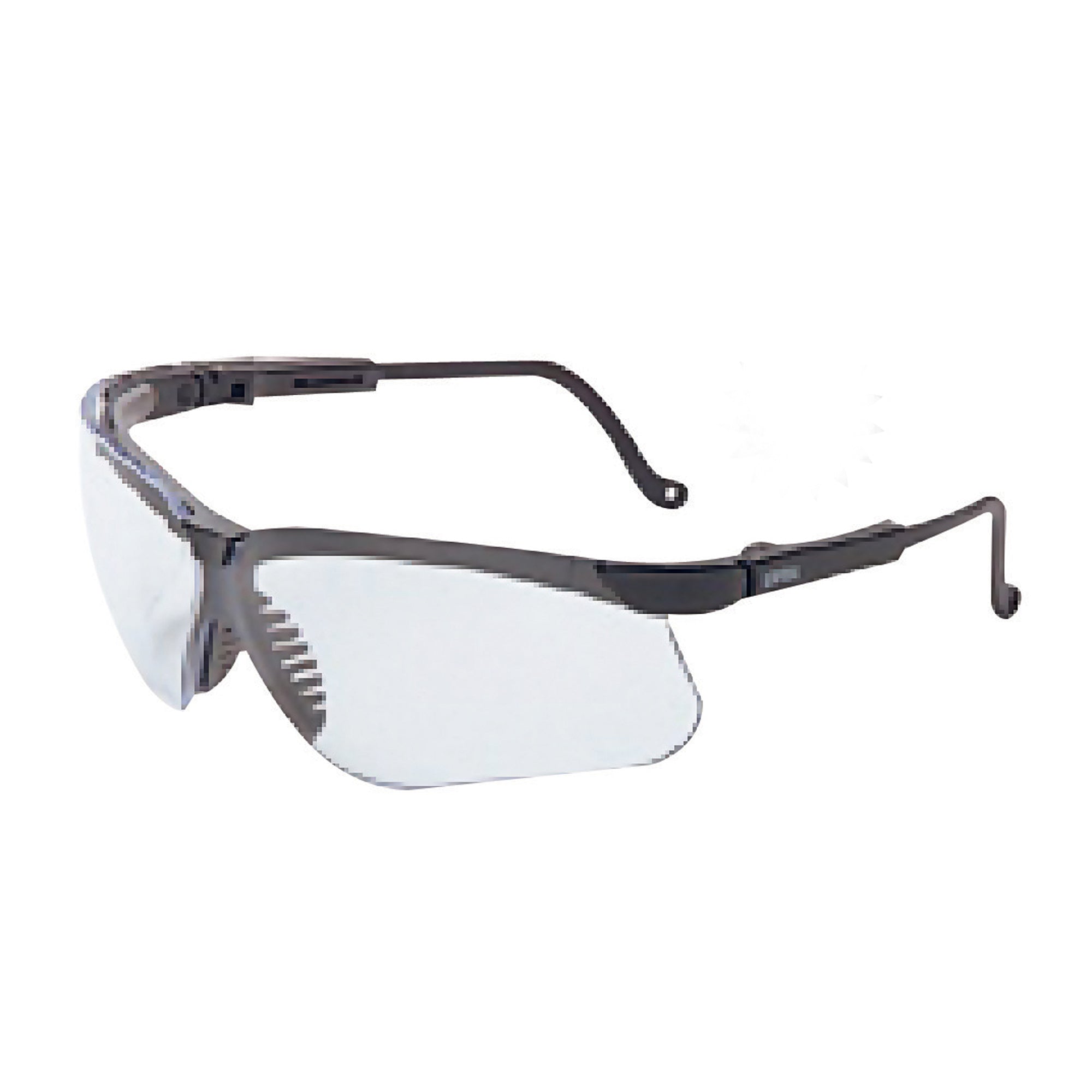 Howard Leight Vapor II Safety Eyewear with Clear Anti-Fog Lenses - Black Wraparound Glasses