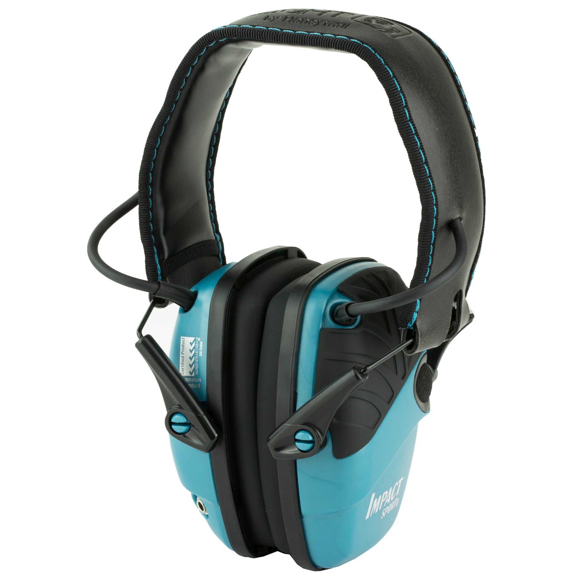 Howard Leight Impact Sport Electronic Earmuff in Teal - R-02521