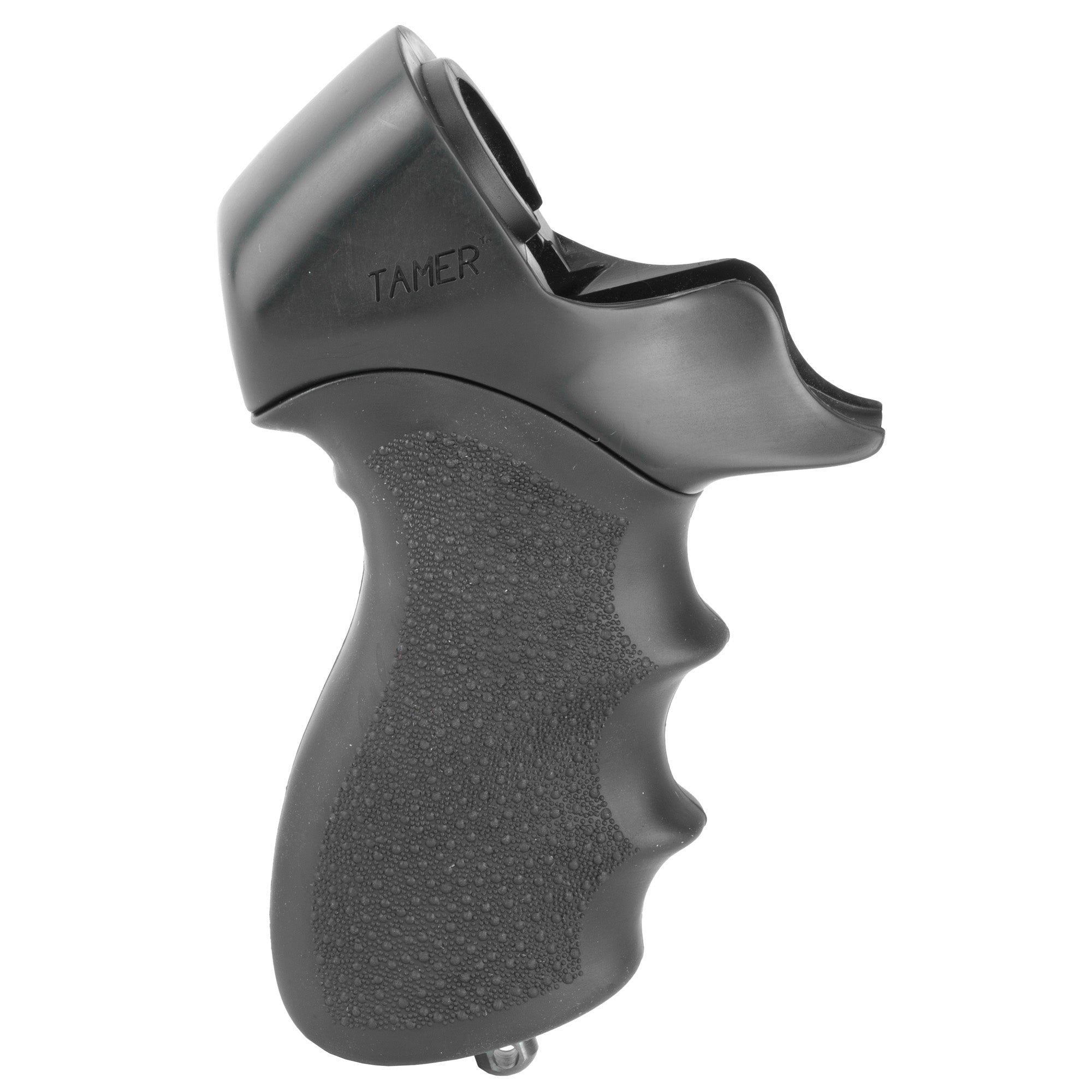 Hogue OverMolded Tamer Pistol Grip for Mossberg 500, 590, and Maverick 88 Shotguns - Black