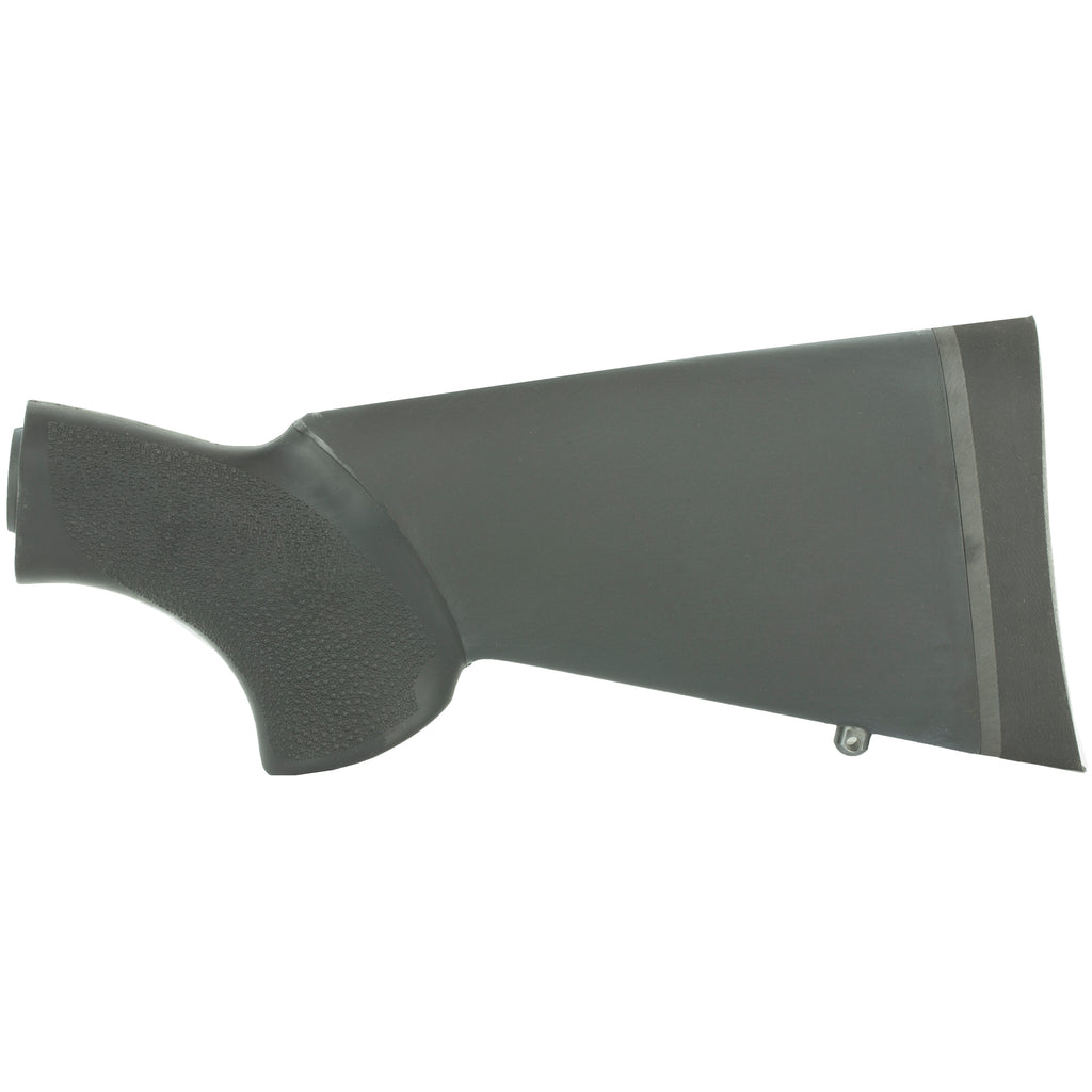 Hogue Rubber Overmolded 12-Inch Stock for Mossberg 500 – Durable Synthetic Stock with Recoil Cushion and Ambidextrous Grip