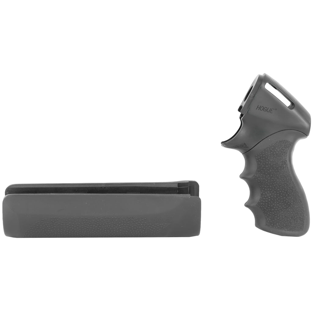 Hogue Tamer Shotgun Pistol Grip and Forend for Remington 870 12-Gauge, Black