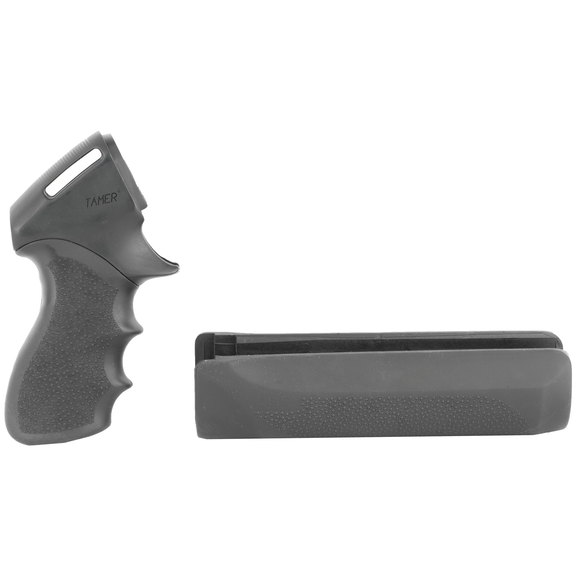 Hogue Tamer Shotgun Pistol Grip and Forend for Remington 870 12-Gauge, Black