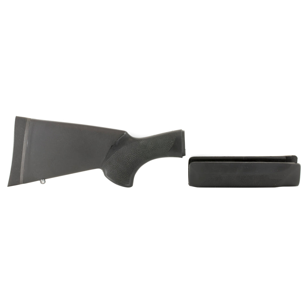 Hogue Overmolded 12-Inch Length of Pull Shotgun Stock Kit for Remington 870, Black