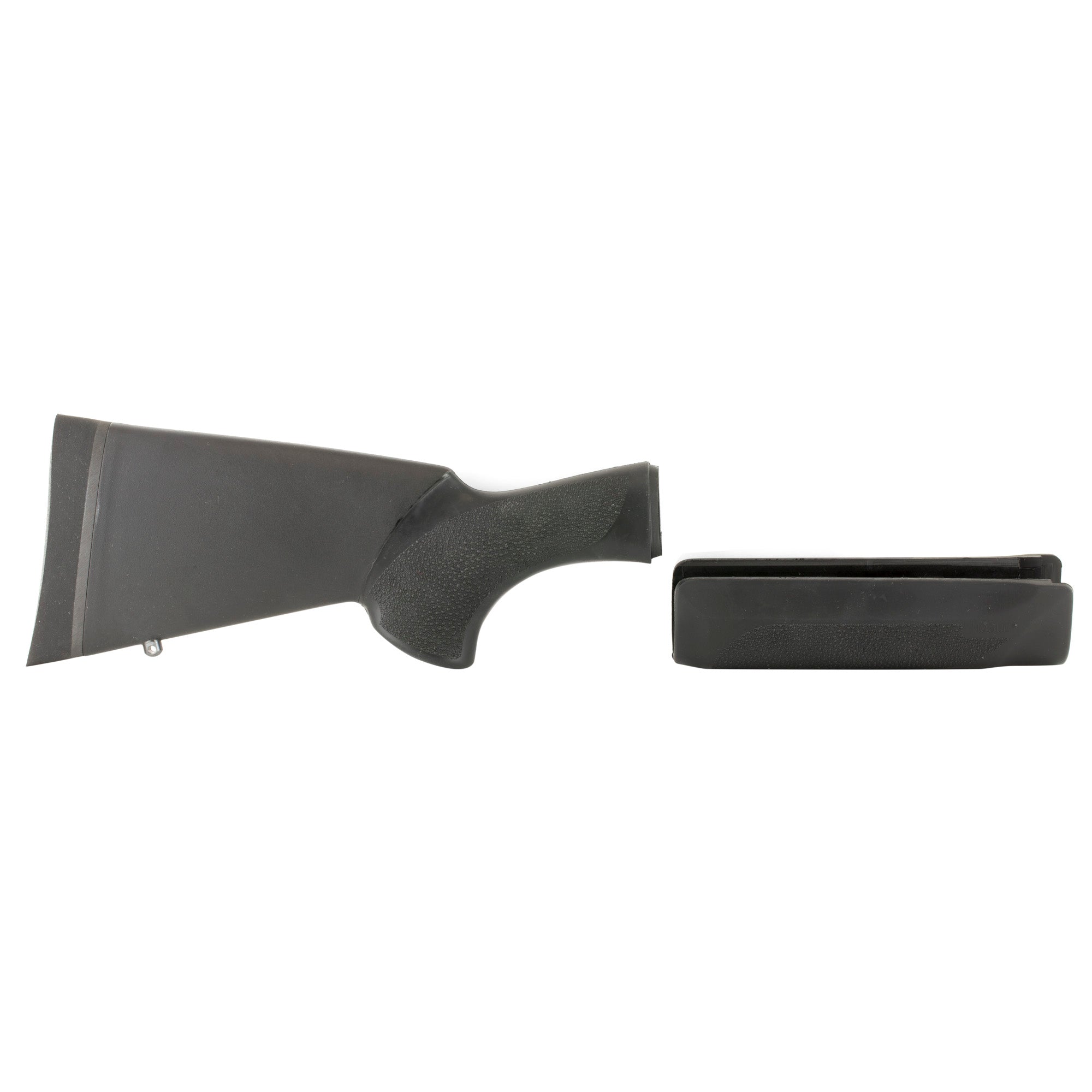 Hogue Overmolded 12-Inch Length of Pull Shotgun Stock Kit for Remington 870, Black