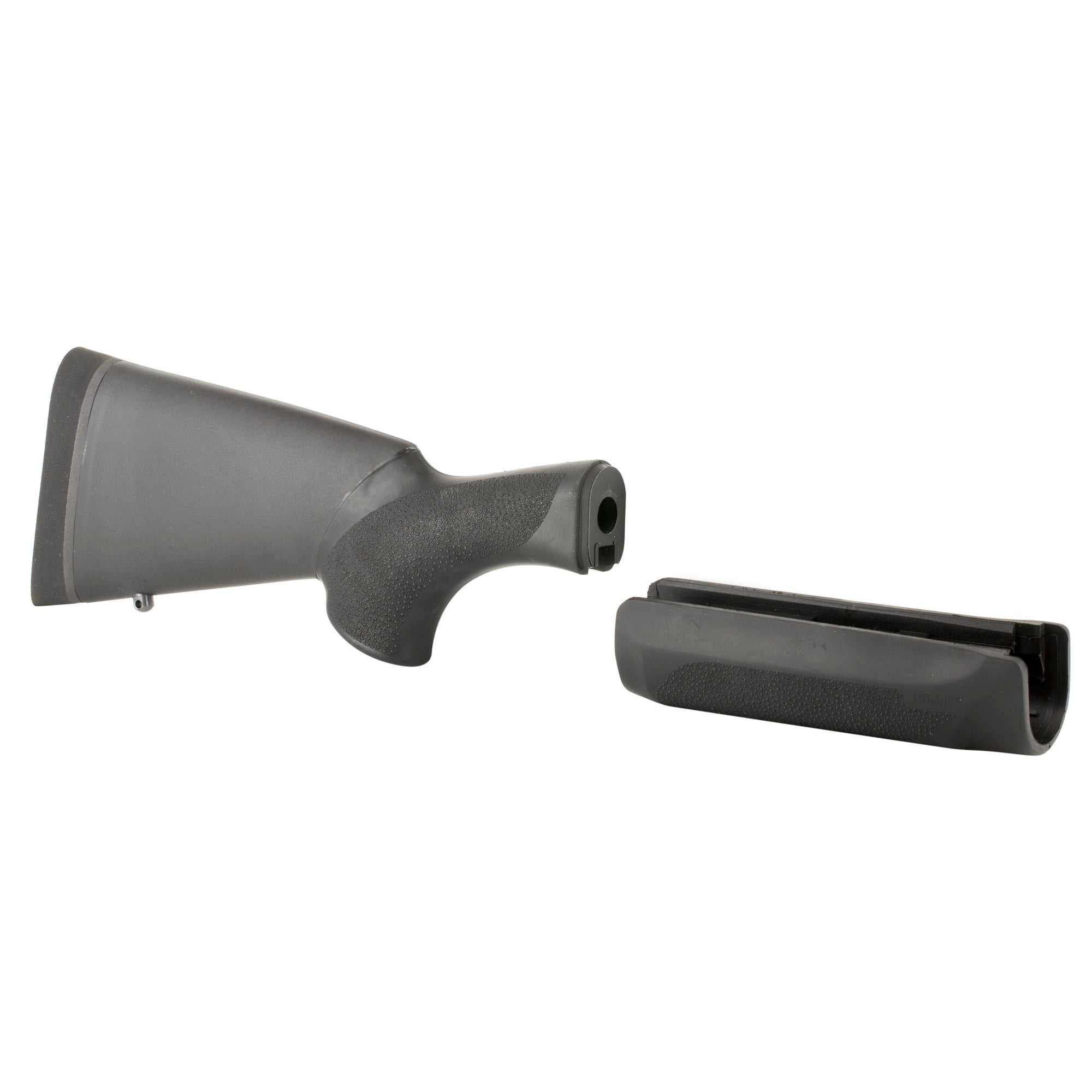 Hogue Overmolded 12-Inch Length of Pull Shotgun Stock Kit for Remington 870, Black