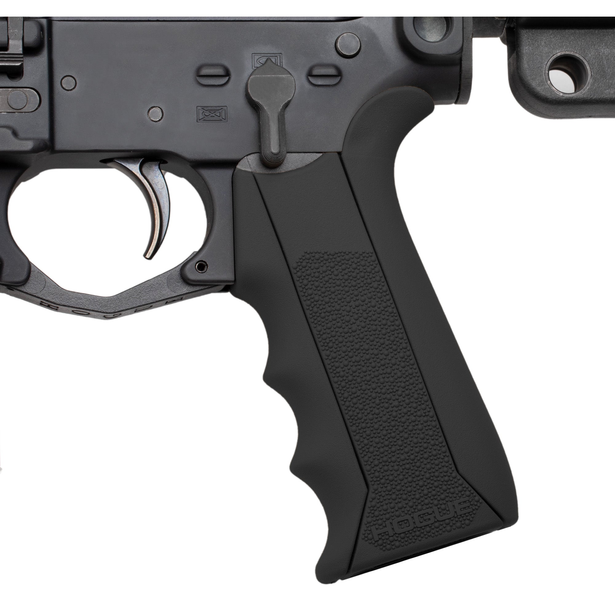 Hogue AR-15/M-16 Modular Overmolded Rubber Grip in Black