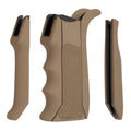 Hogue Modular Overmolded Rubber Grip for AR-15/M-16 in Flat Dark Earth