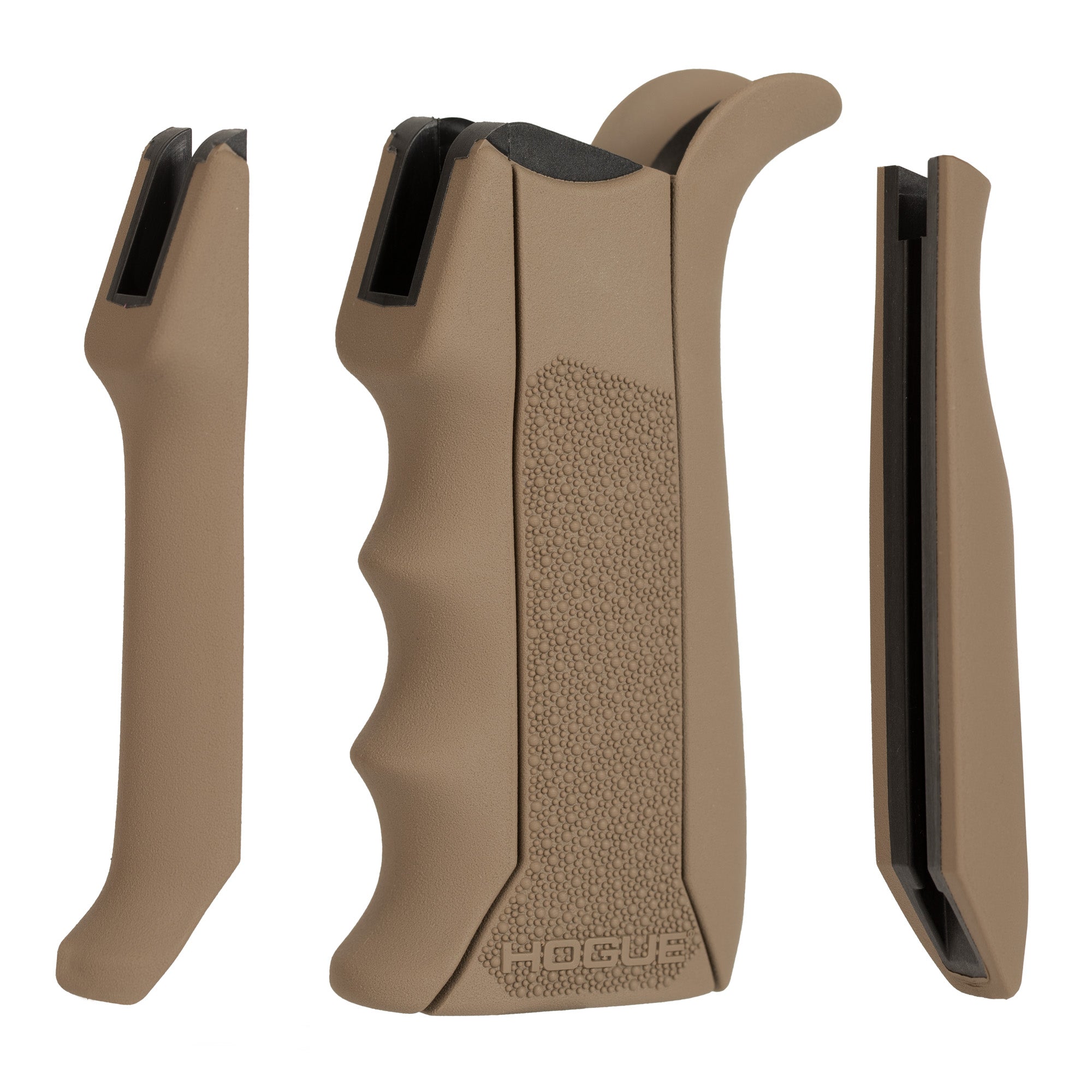 Hogue Modular Overmolded Rubber Grip for AR-15/M-16 in Flat Dark Earth