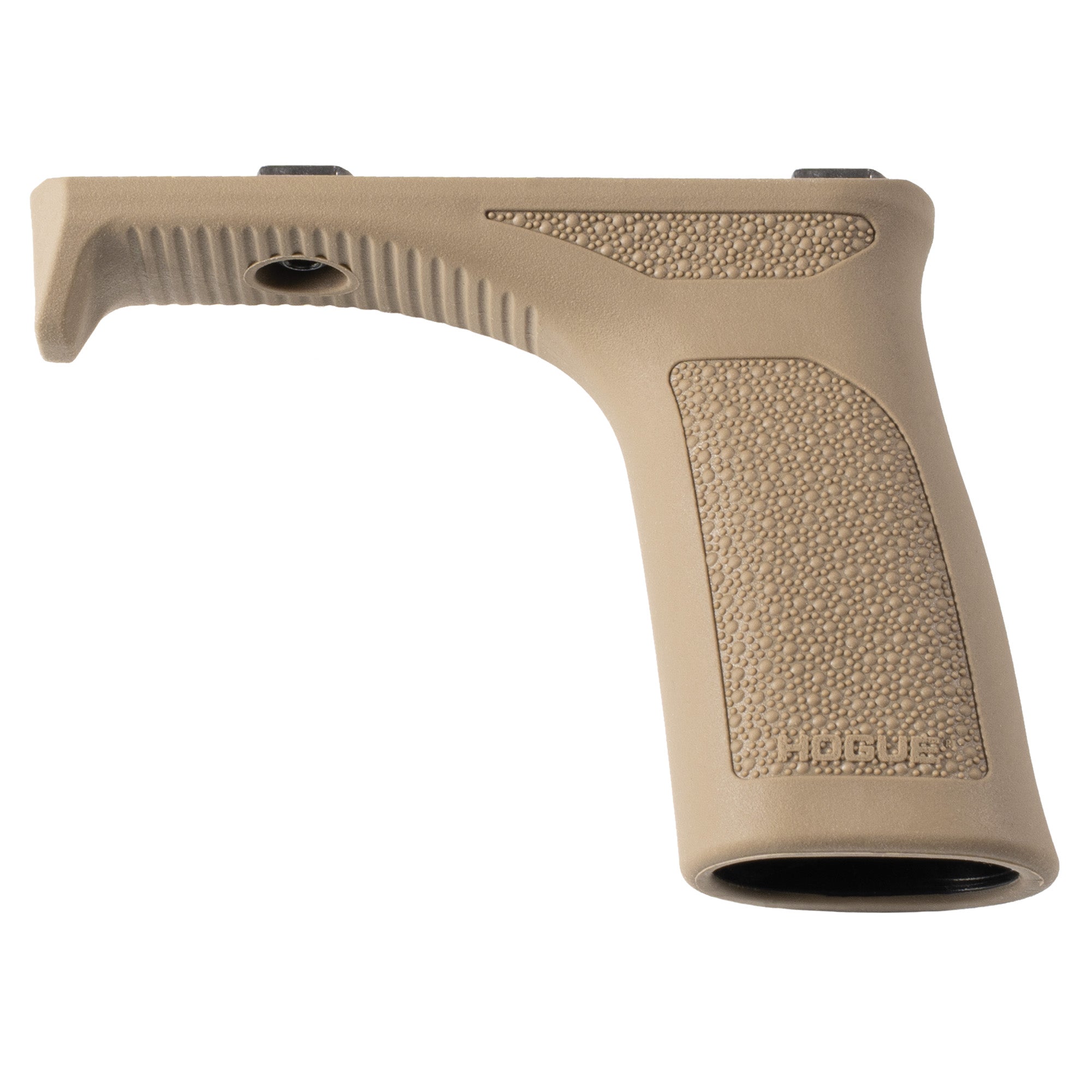 Hogue AR-15 M-LOK Hybrid Forend Grip FDE – Versatile 45-Degree and Vertical Grip for Improved Weapon Control