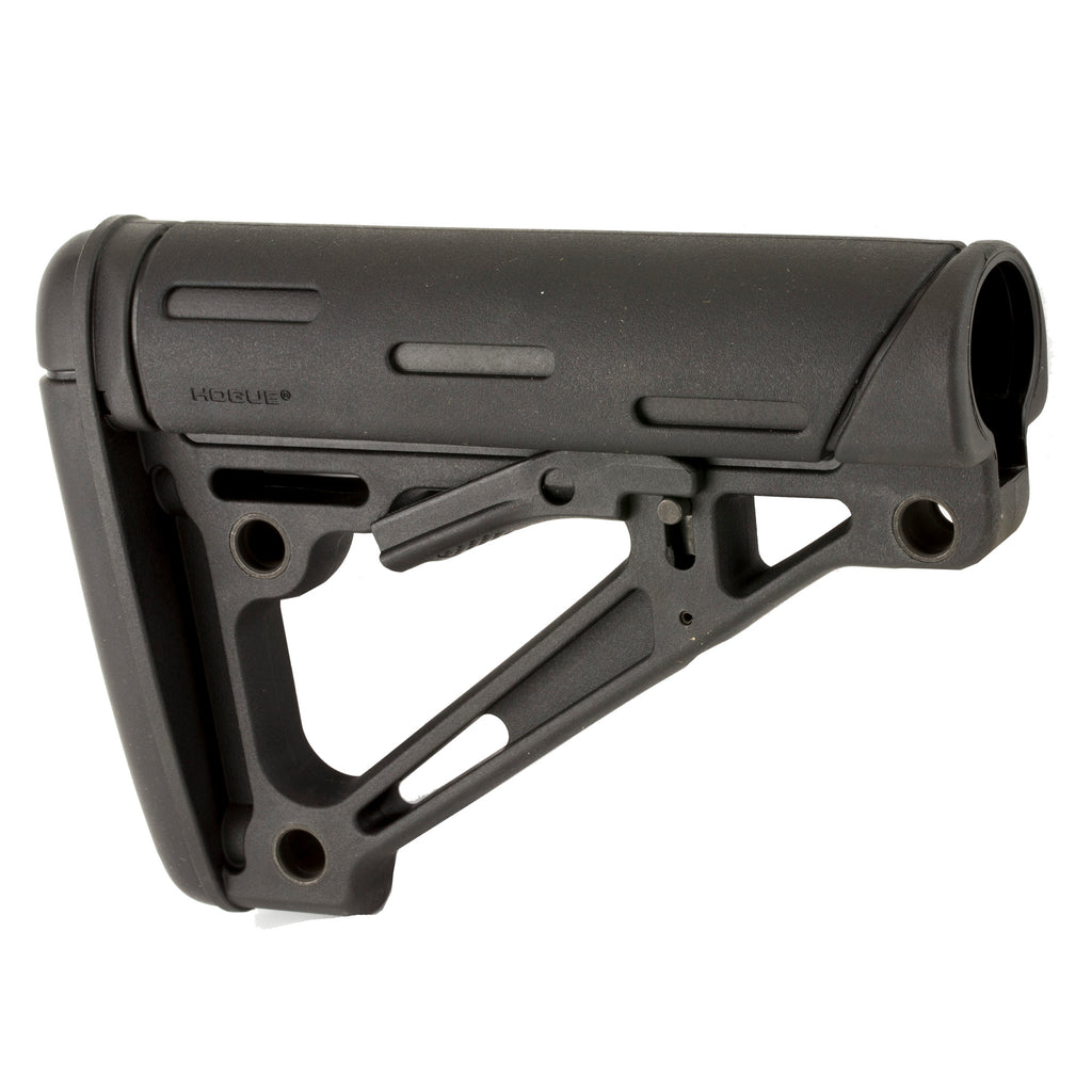 Hogue AR-15 Collapsible 6-Position Overmolded Stock with Rubber Comfort - Mil-Spec Black