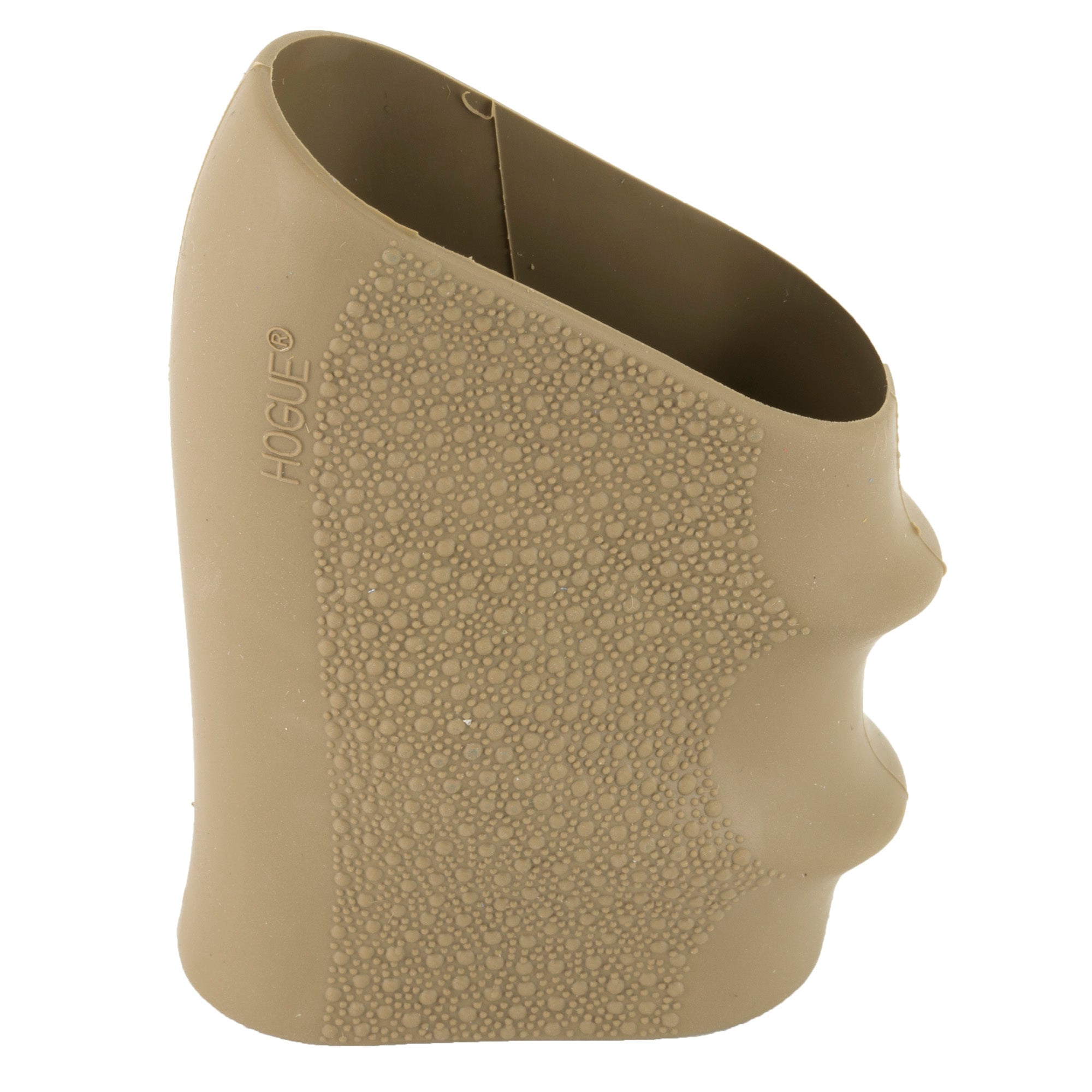 Hogue HandAll Universal Flat Dark Earth Rubber Grip Sleeve for Large Frame Semi-Autos