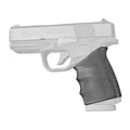 Hogue HandAll Universal Grip Sleeve for Small Compact Firearms – Black
