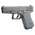 Hogue Wrapter Grit Adhesive Grip Sleeve for Glock 17/19X/45, Model Wrapter Grit, Black