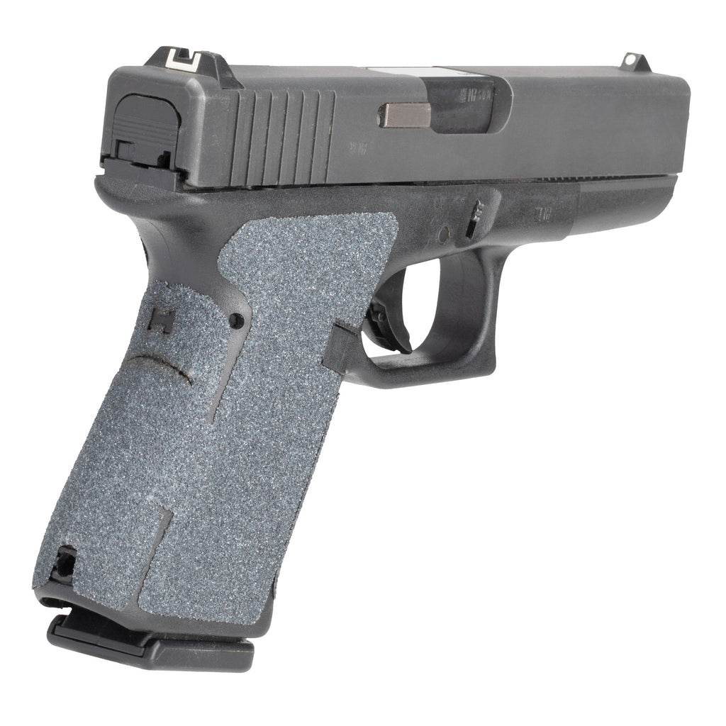 Hogue Wrapter Grit Adhesive Grip Sleeve for Glock 17/19X/45, Model Wrapter Grit, Black