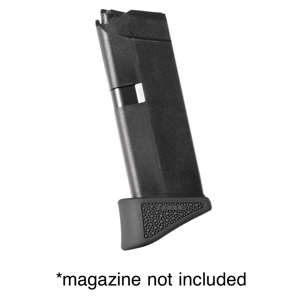 Hogue OverMolded Rubber Grip Extension Base Pad for 6-Round Magazines, Black
