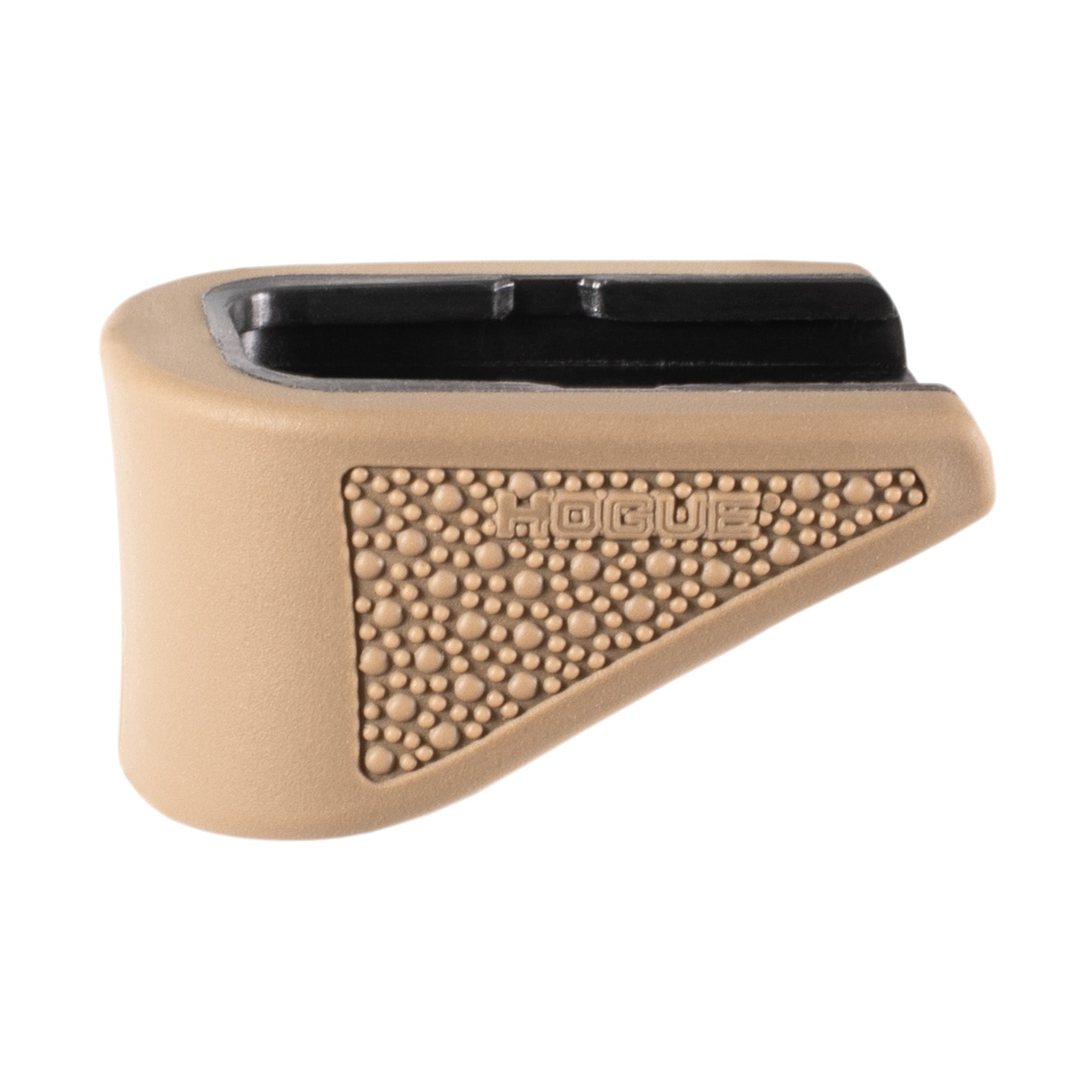 Hogue OverMolded Rubber Grip Extension Base Pad for 380 Pistols, Flat Dark Earth, Model: Grip Extension