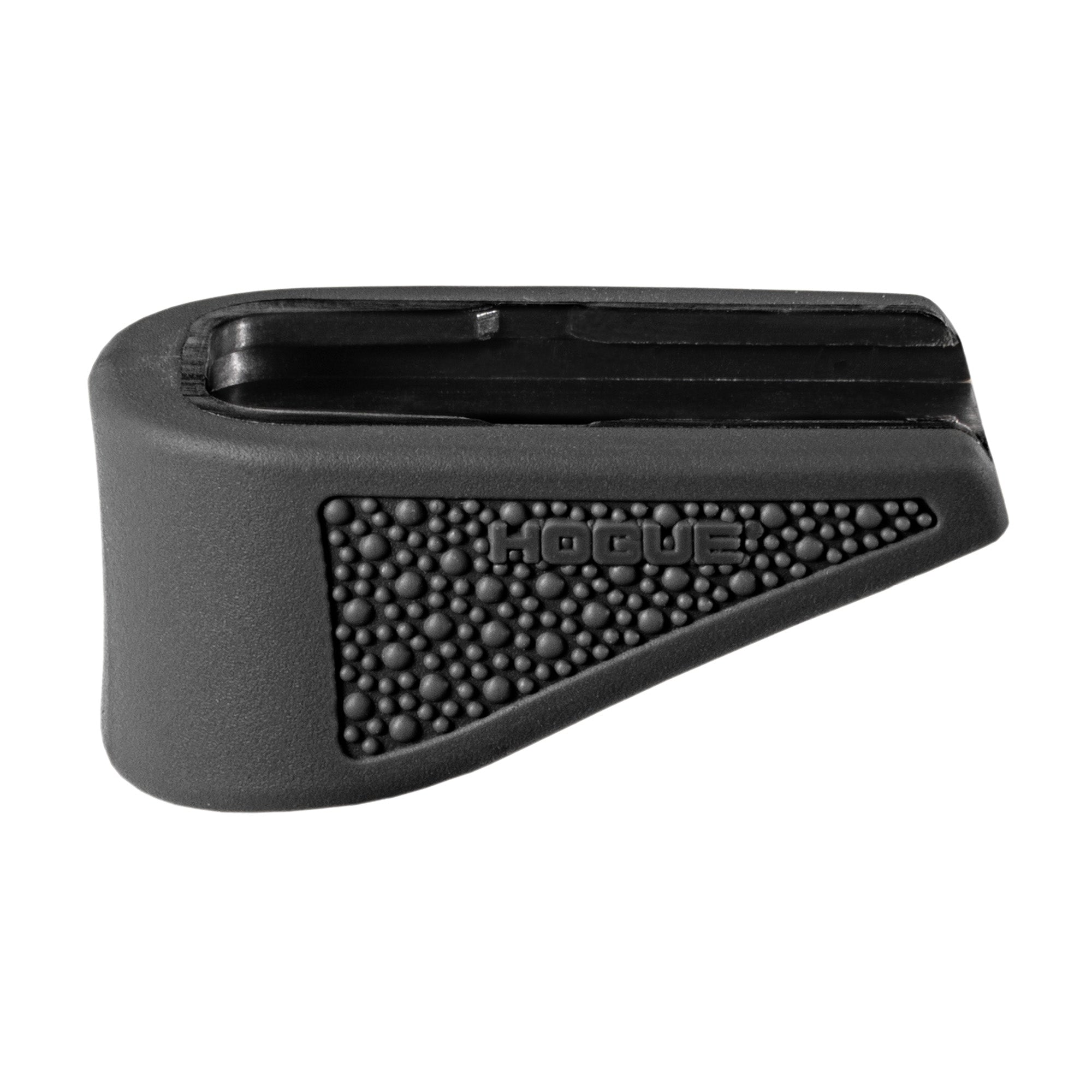 Hogue OverMolded Rubber Grip Extension Base Pad for 9mm, Black (Part #18230)