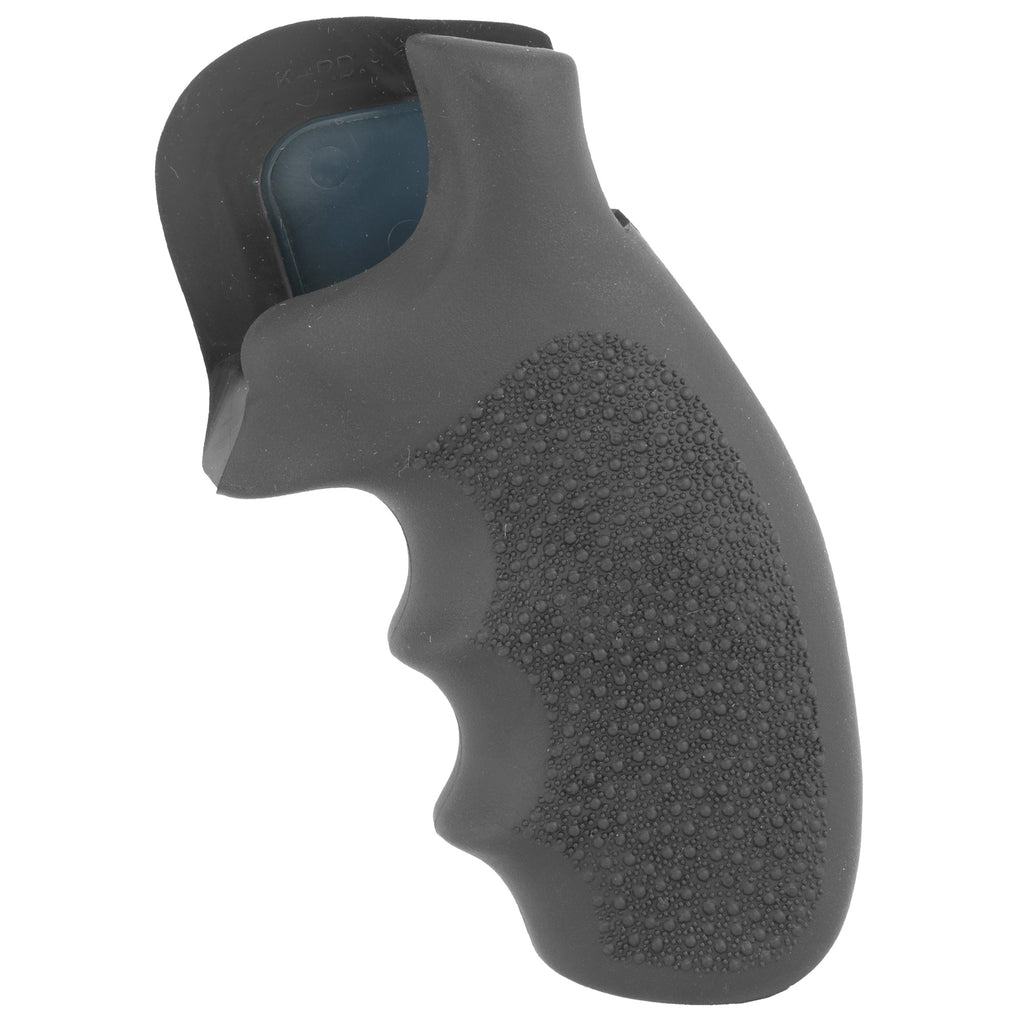 Hogue Monogrip for Smith & Wesson K and L Frame Round Butt Revolvers – Black Rubber Grip