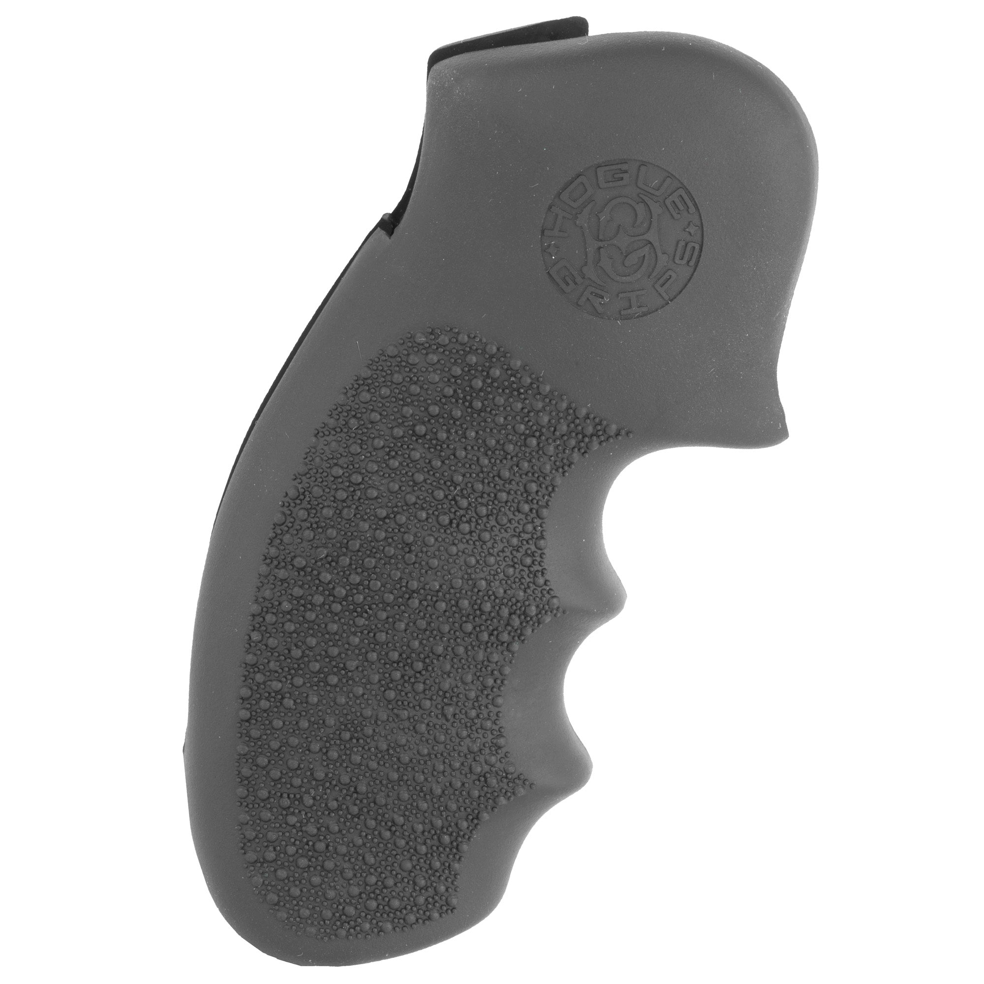 Hogue Monogrip for Smith & Wesson K and L Frame Round Butt Revolvers – Black Rubber Grip