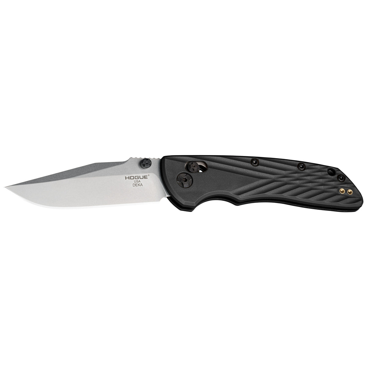 HOGUE DEKA 3.25 CLIP TMB POLY BLK