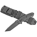 Hogue EX-F01 5.5-Inch Fixed Blade Knife with Black G10 Handle and Sheath