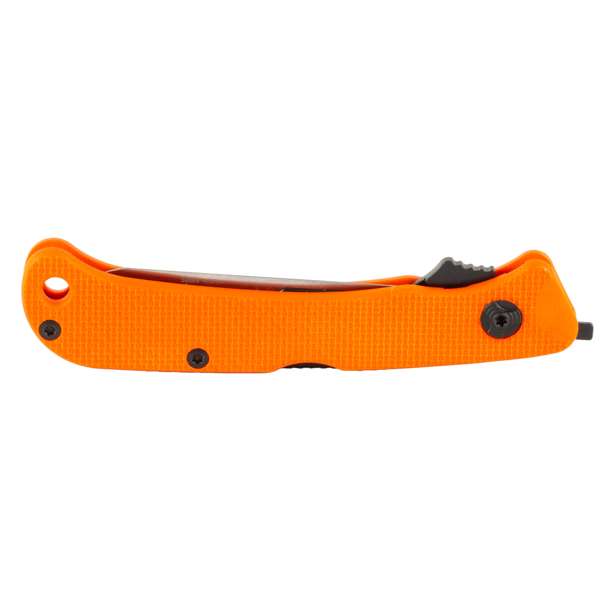 Hogue Expel Folding Knife 2.5 inch Plain Edge G10 Handle with Orange Accents