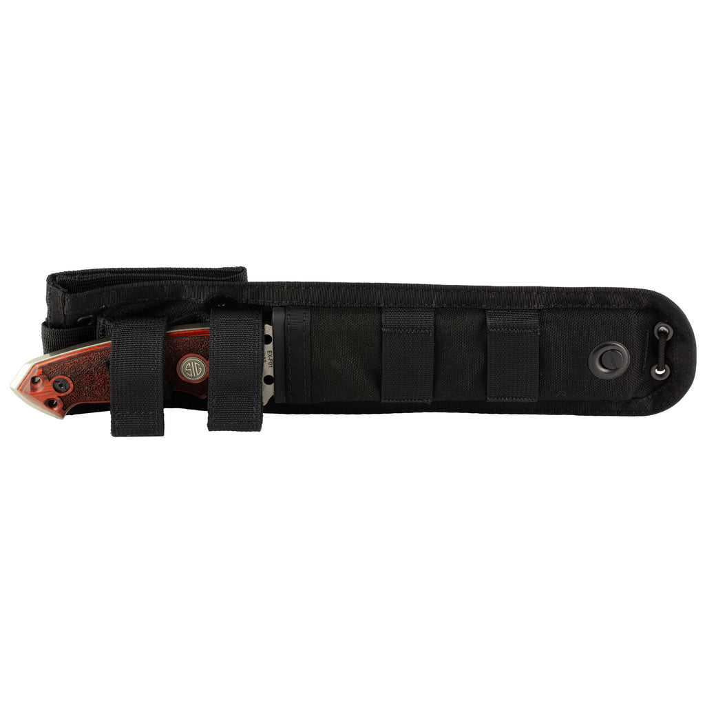 Hogue Sig EX-F01 Stainless Elite Fixed Blade Knife - 5.5-inch A2 Tool Steel with Brown Handle