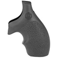 Hogue Rubber Bantam Style Revolver Grip for Smith & Wesson J-Frame, Black (Part #61000)