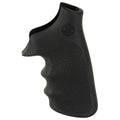 Hogue HandAll OverMolded Rubber Revolver Grip for Taurus Raging Bull - Black
