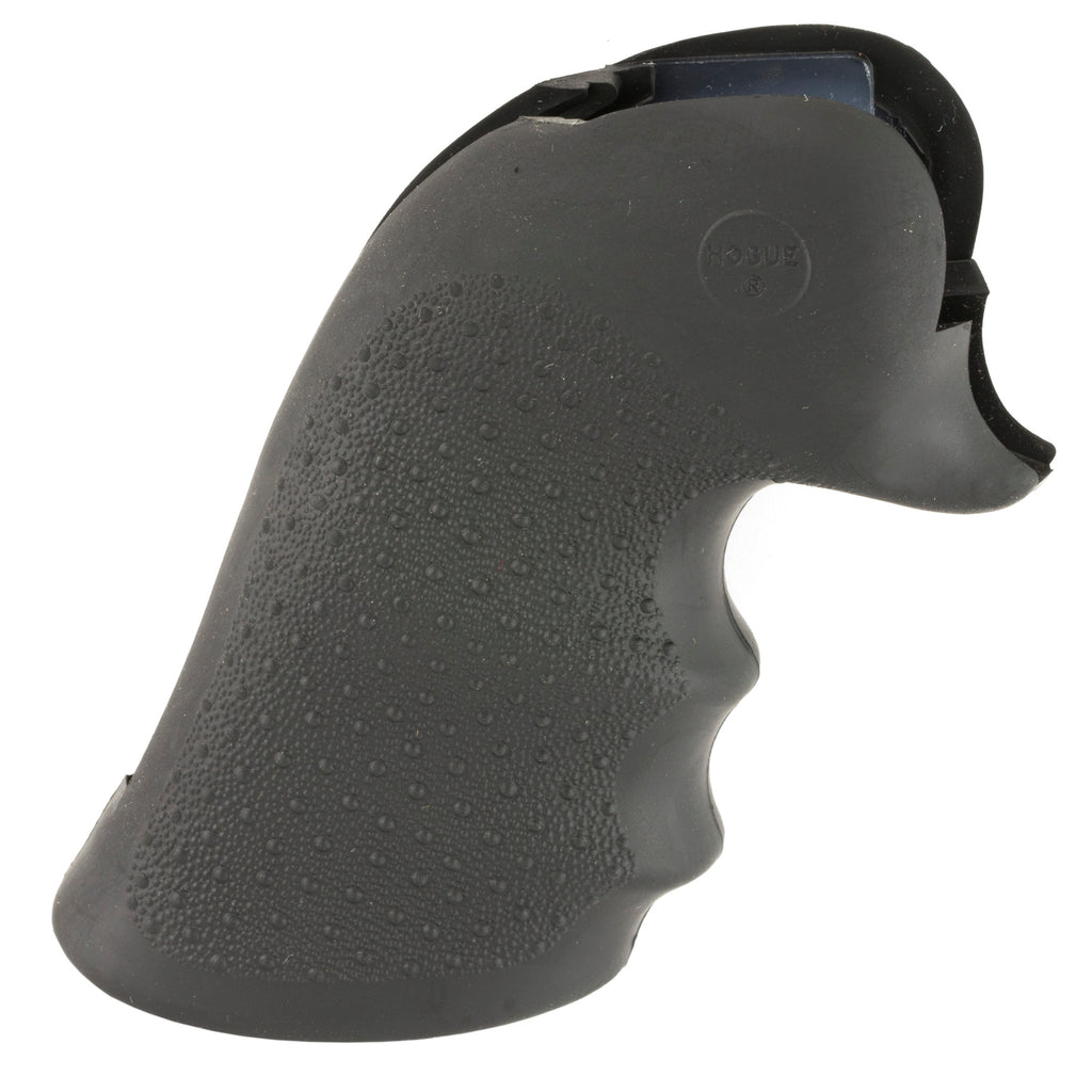 Hogue Monogrip for Ruger Blackhawk and Single Six Vaquero – Black Rubber Revolver Grip with Finger Grooves