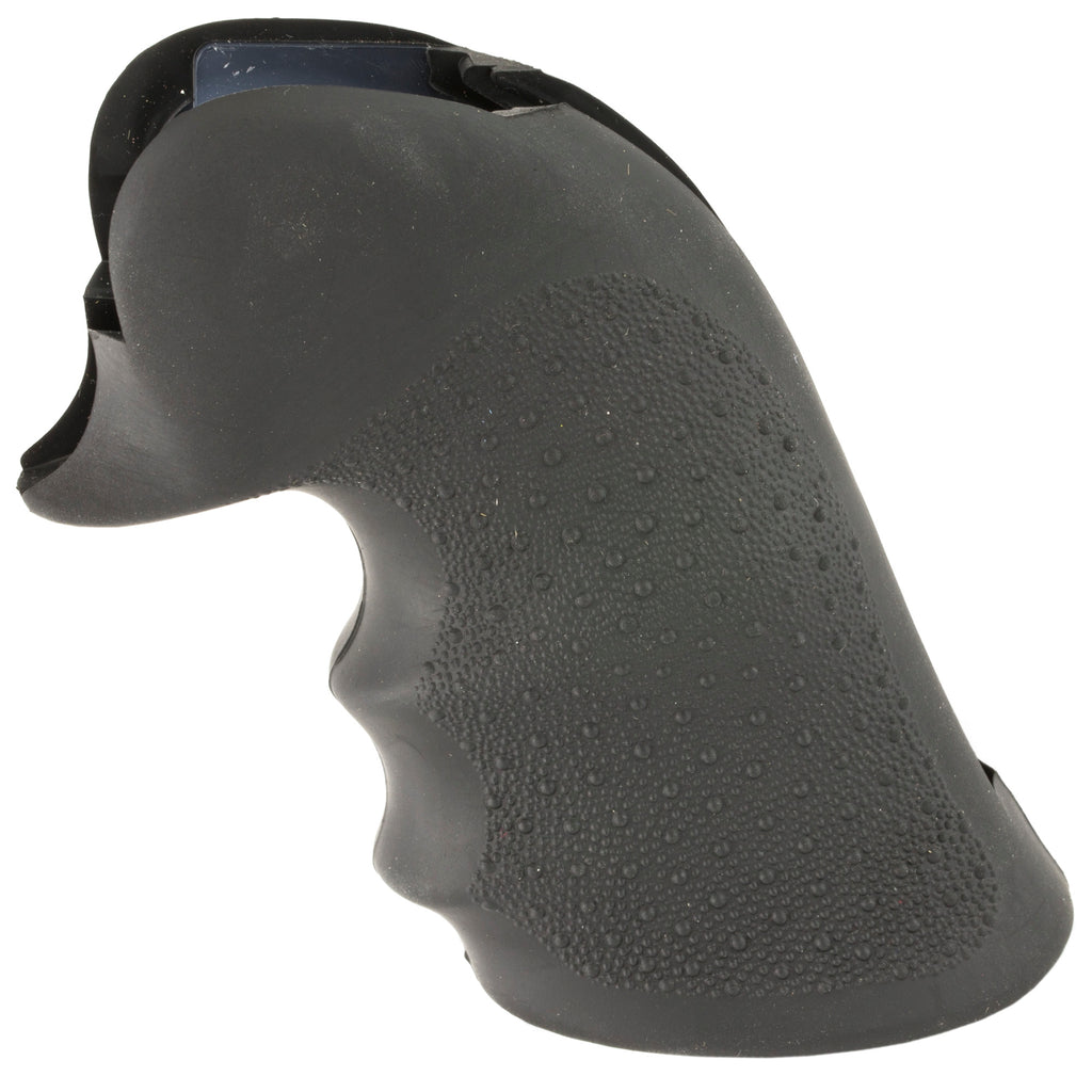 Hogue Monogrip for Ruger Blackhawk and Single Six Vaquero – Black Rubber Revolver Grip with Finger Grooves