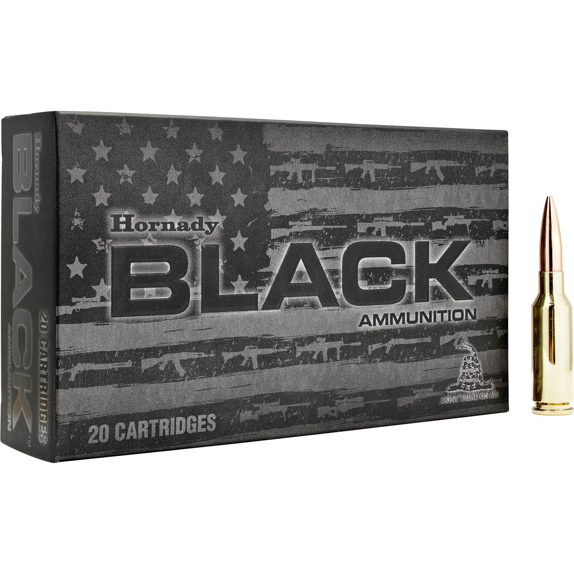 Hornady Black 6mm ARC 105 Grain Boat Tail Hollow Point Ammunition - Model HR81604
