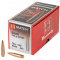 Hornady Match .243 Caliber 105-Grain Boat Tail Hollow Point Bullets (100 Count)