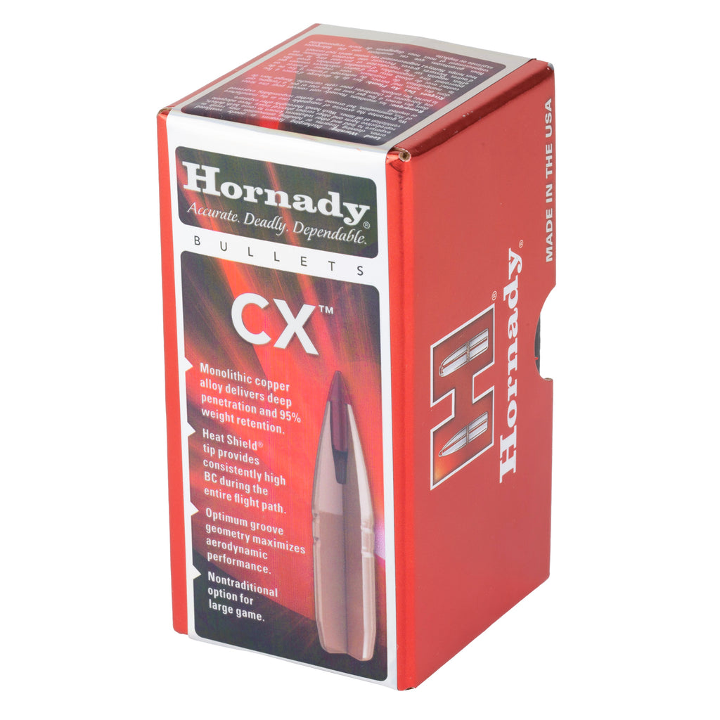 Hornady CX Monolithic Hunting Bullet for 25 Caliber, 112 Grain, .257 Diameter – 50 Count Box