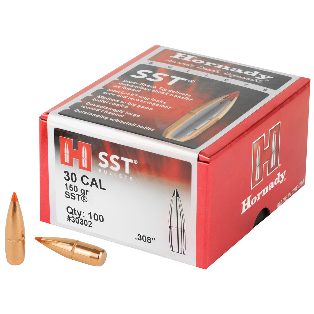 Hornady SST .308 Caliber 150 Grain Bullet – 100 Count