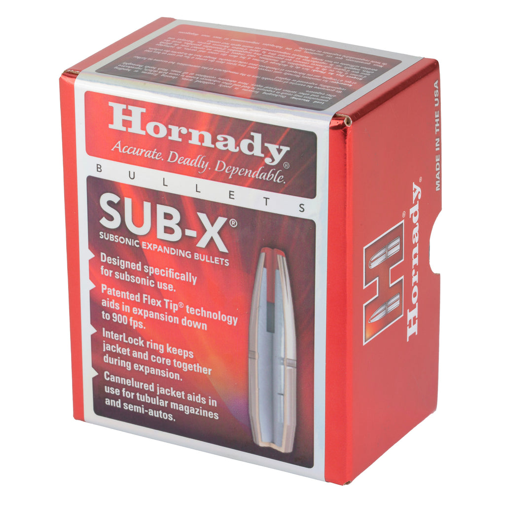 Hornady Sub-X .338 Caliber 307-Grain Bullets - 50 Count Box