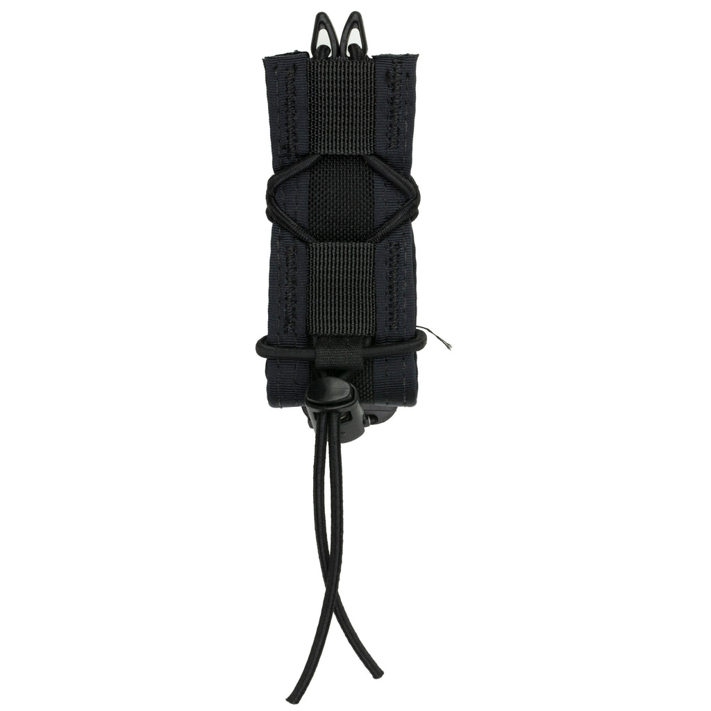 High Speed Gear Pistol TACO MOLLE Black - Single Pistol Magazine Pouch with 1000D Cordura and Kydex Construction
