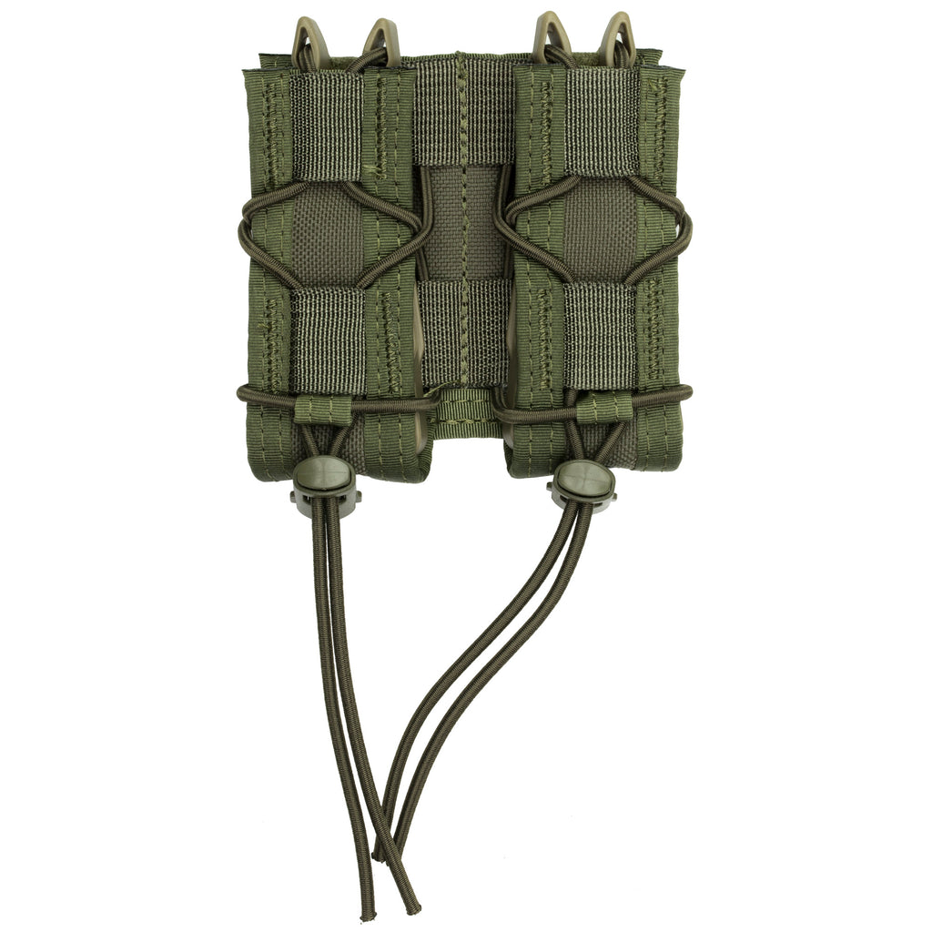 High Speed Gear Pistol TACO Double Magazine Pouch in Olive Drab Green