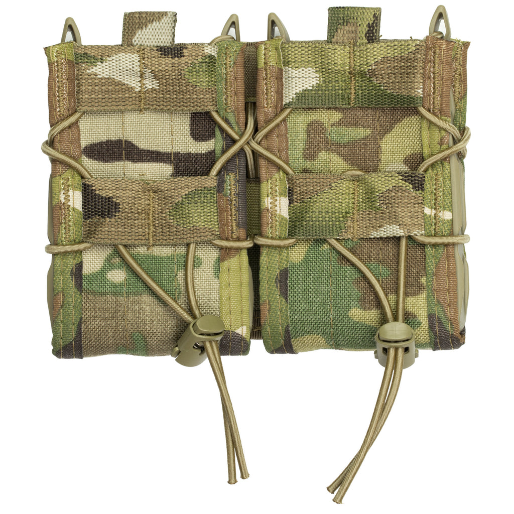 High Speed Gear Rifle TACO Double Magazine Pouch in MultiCam Black - HSGI11TA02MC