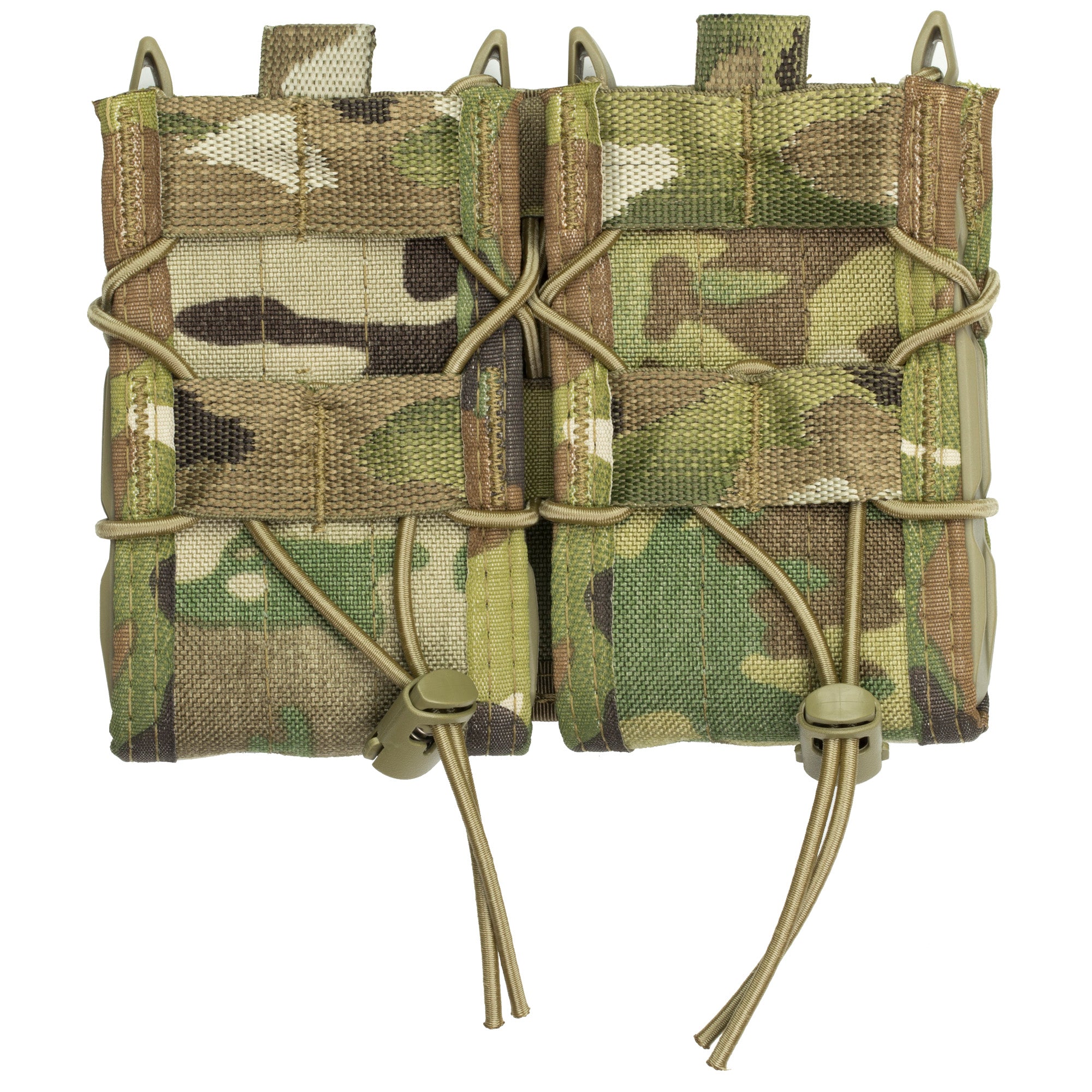 High Speed Gear Rifle TACO Double Magazine Pouch in MultiCam Black - HSGI11TA02MC