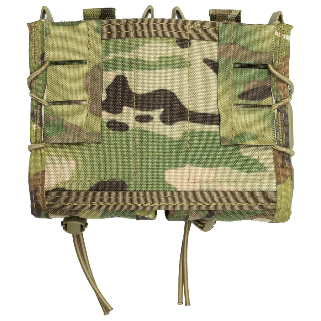 High Speed Gear Rifle TACO Double Magazine Pouch in MultiCam Black - HSGI11TA02MC