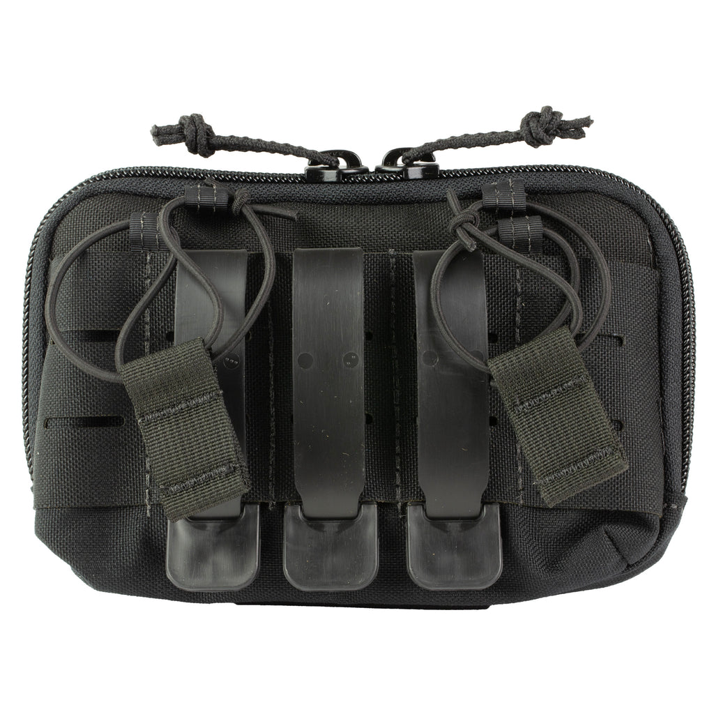High Speed Gear Mini MAP V2 Black Nylon Horizontal Admin Pouch (Part #14MAP0BK)