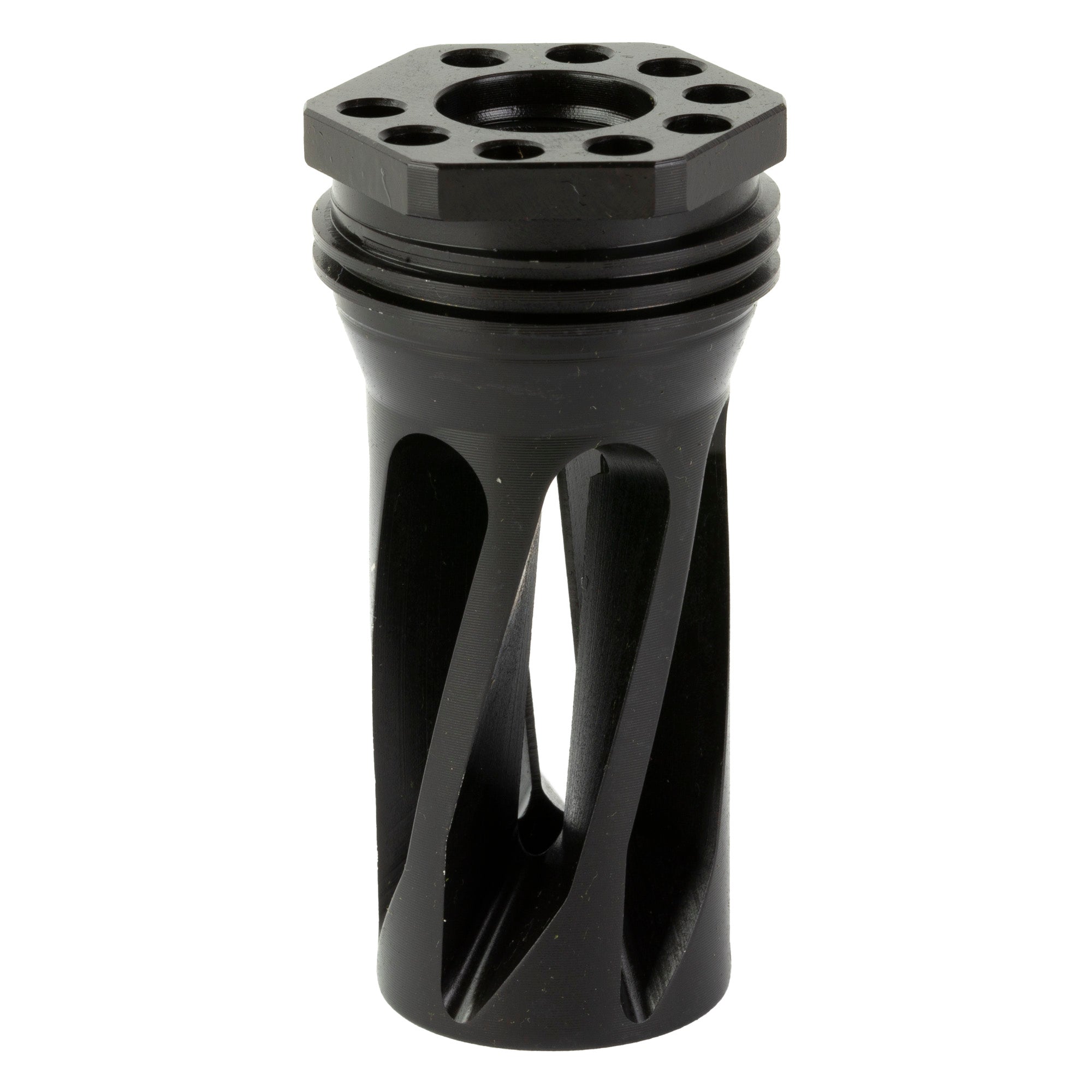 HUXWRX Safety Co. Flash Hider QD for 223 Remington, Black, Model 1677