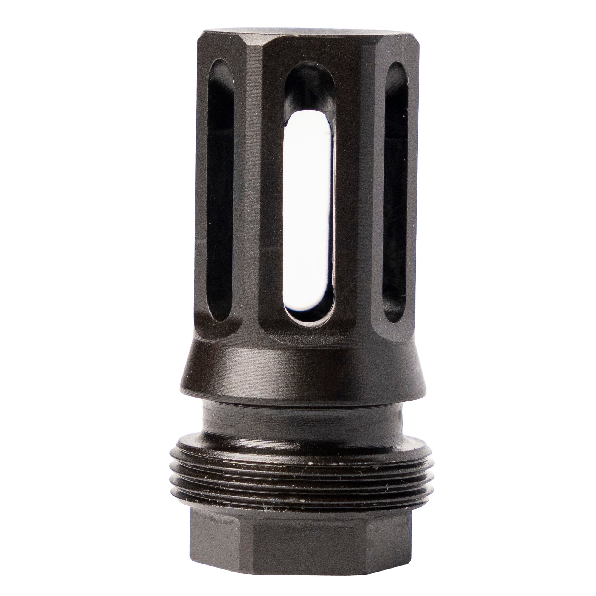 HUXWRX Safety Co. Stiction Lock Comp 5.56 Flash Hider with 1/2x28 Thread - Black