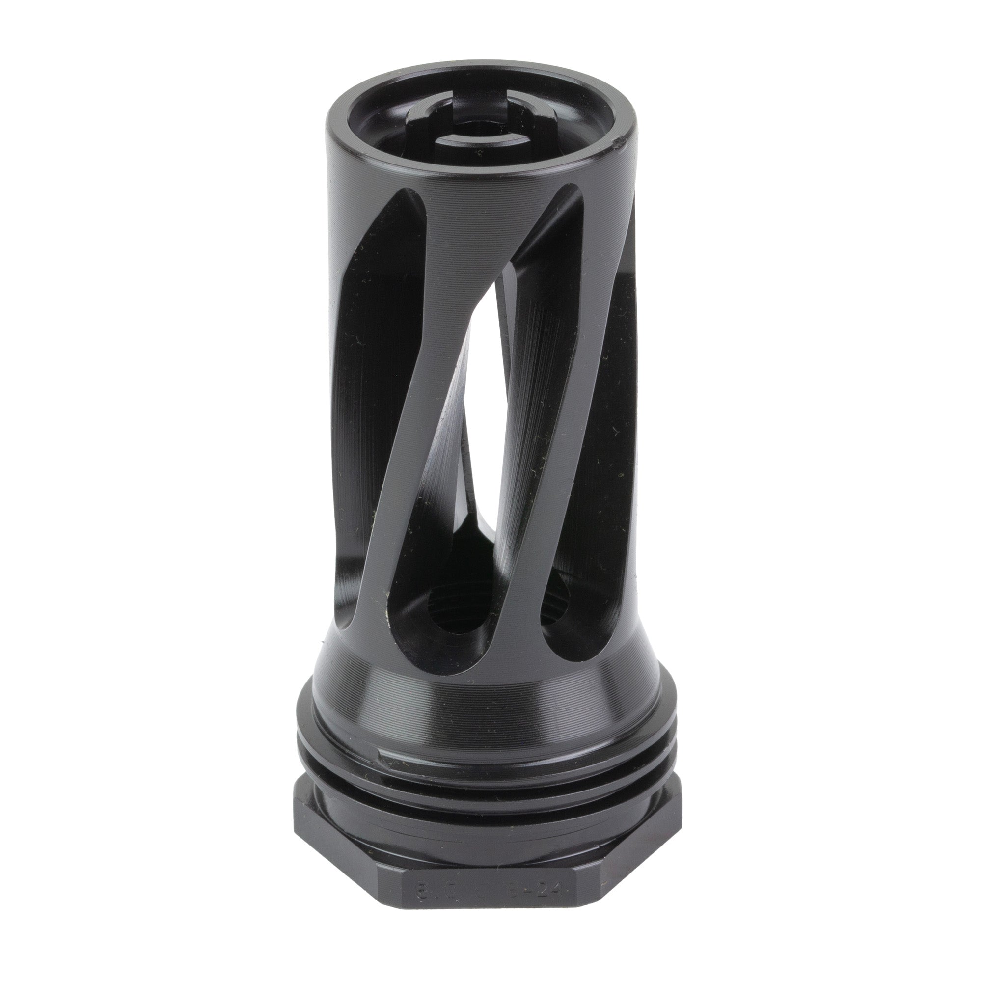 HUXWRX Safety Co. Flash Hider QD 6 for 6mm Rifle - Black