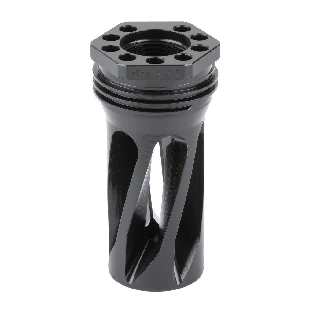 HUXWRX Safety Co. Flash Hider QD 6 for 6mm Rifle - Black