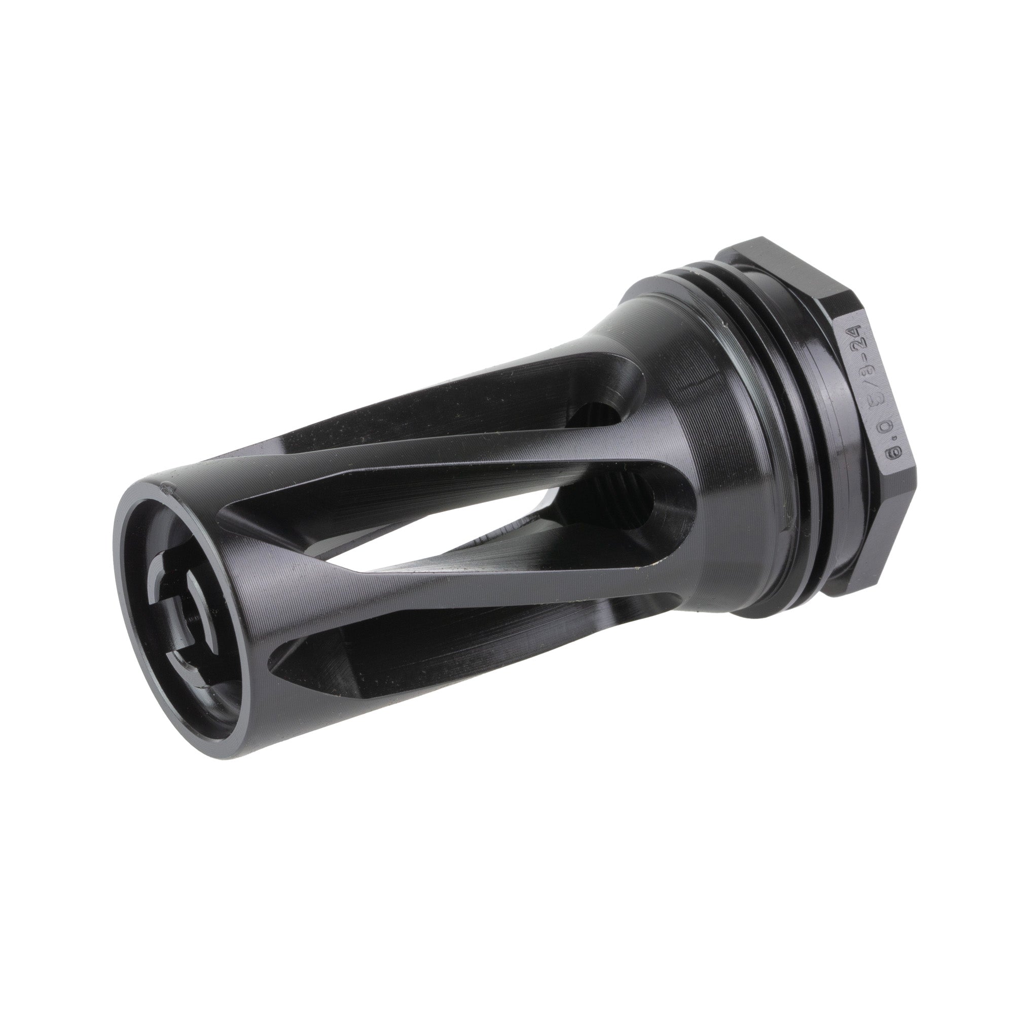 HUXWRX Safety Co. Flash Hider QD 6 for 6mm Rifle - Black